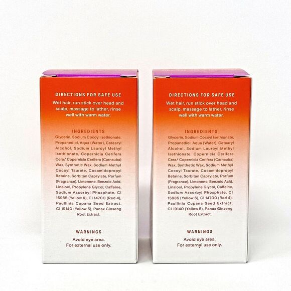 WYOS The Mane Event Daily Shampoo Stick 2-Pack 1.8 oz / 52 g Each NIB - Picture 5 of 8